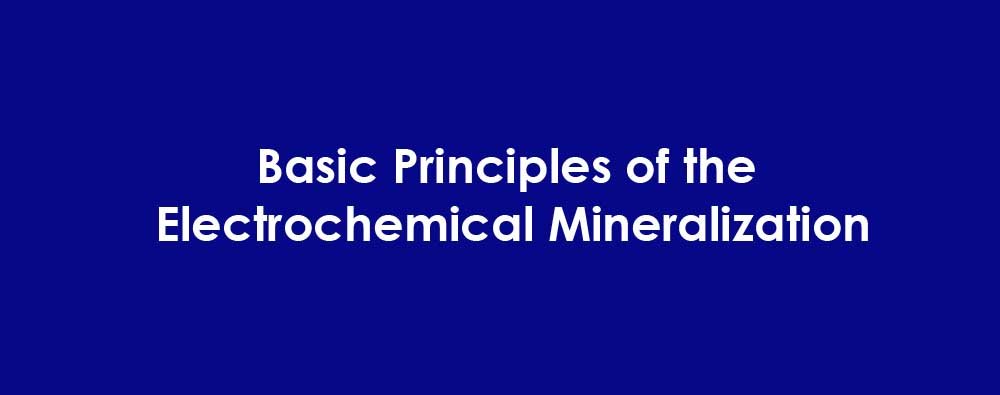Basic Principles of the Electrochemical Mineralization
