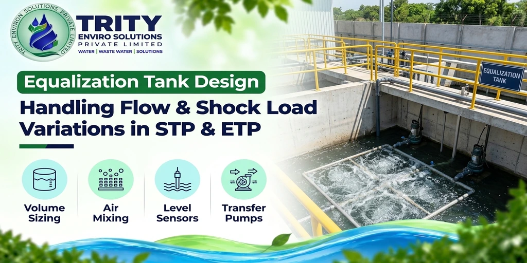Equalization Tank Design for STP and ETP: How to Handle Flow and Load Variations