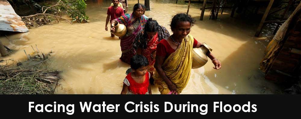 Facing water crisis during floods?