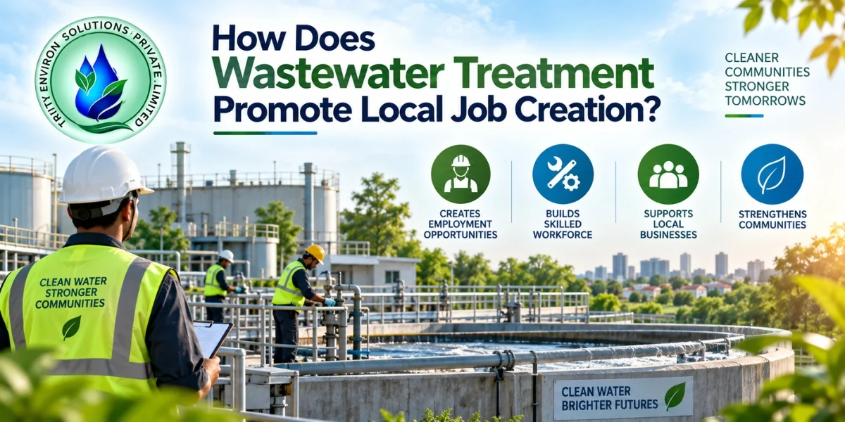 How Does Wastewater Treatment Promote Local Job Creation?