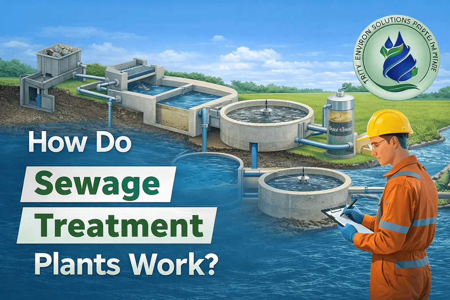 How Sewage Treatment Plants Clean Wastewater: Process Explained