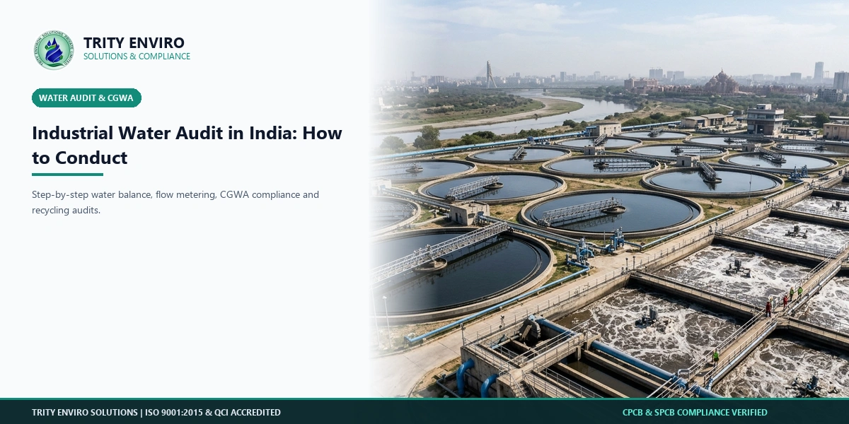 Industrial Water Audit in India: How to Conduct It, What It Costs and How It Cuts Water Use