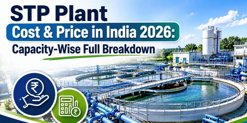 STP Plant Cost & Price in India 2026: Capacity-Wise Full Breakdown