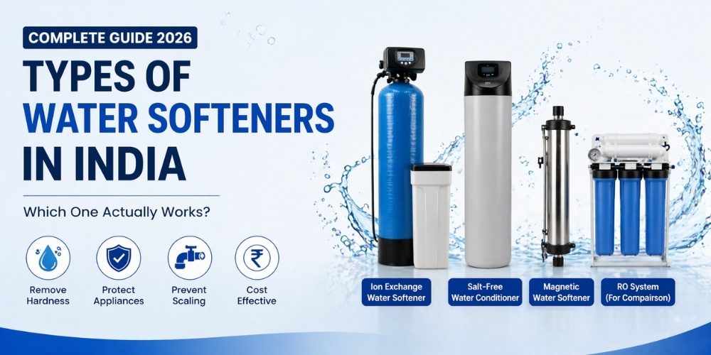 Types of Water Softeners in India: Which One Actually Works?