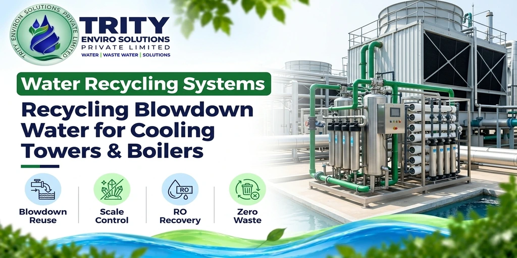 How to Design a Water Recycling System for Cooling Towers and Industrial Process Water