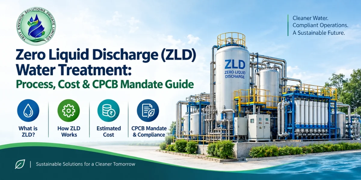 Zero Liquid Discharge (ZLD) Water Treatment: Process, Cost & CPCB Mandate Guide