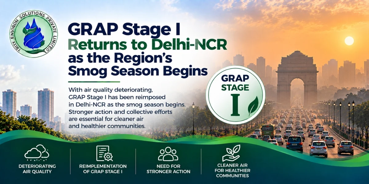 GRAP Stage I Returns to Delhi-NCR as the Region's Smog Season Begins