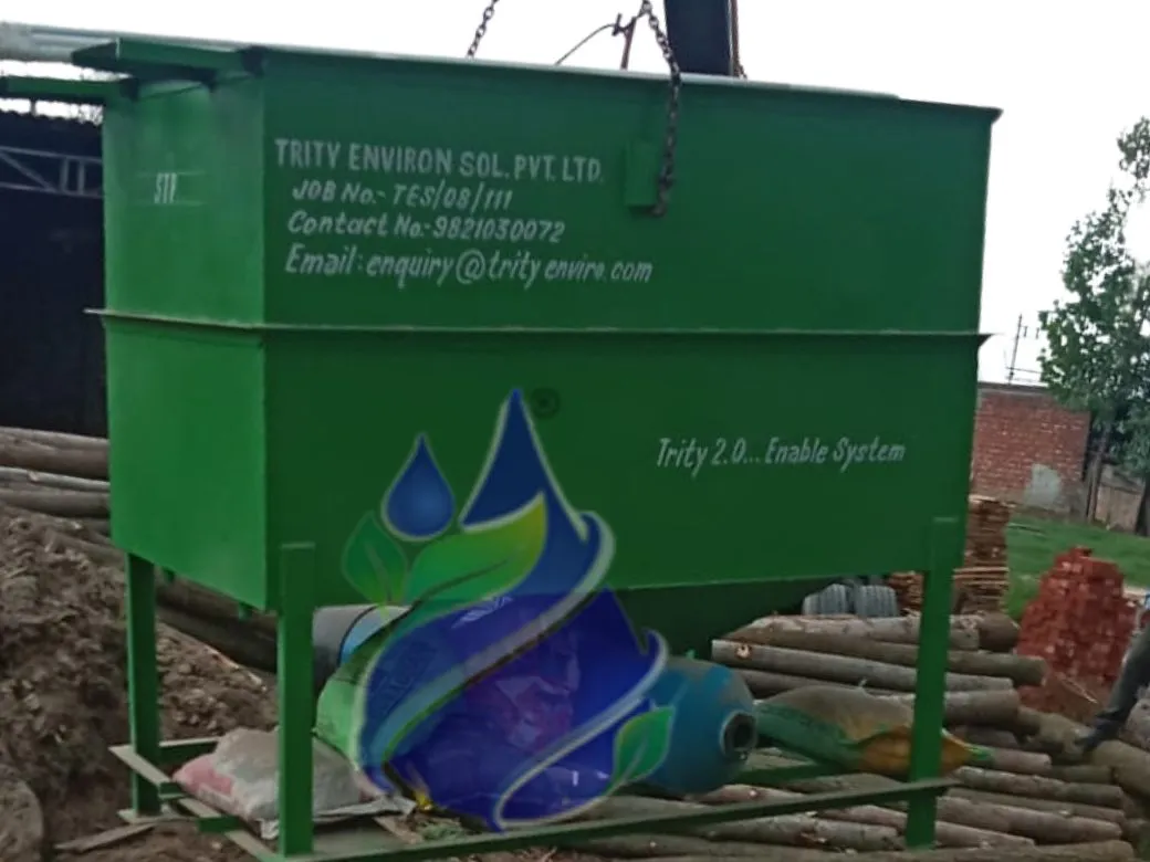 ETP Plant in Baba plywood Haryana