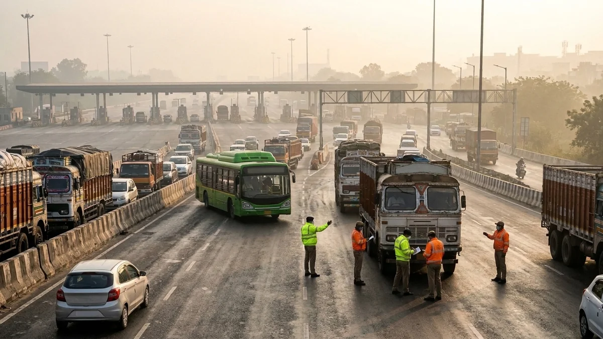 GRAP Stage I in Delhi-NCR: AQI Hits 245, Bus Entry Curbs and DG Set Rules Explained