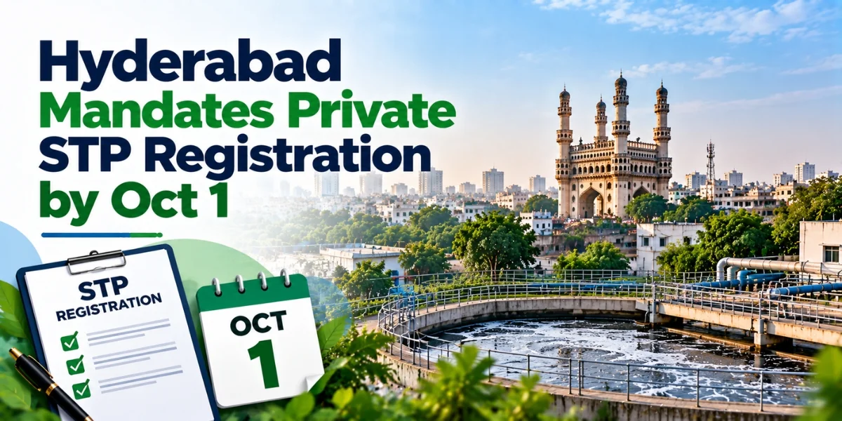 Hyderabad Mandates Private STP Registration by Oct 1