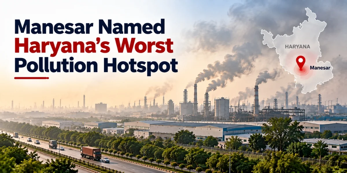 Manesar Named Haryana's Worst Pollution Hotspot