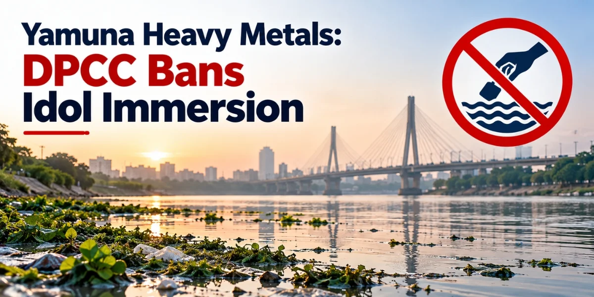 Yamuna Heavy Metals: DPCC Bans Idol Immersion