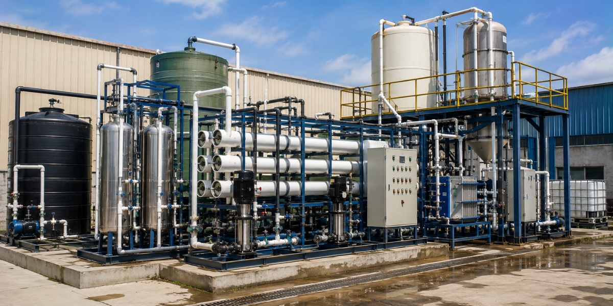 Zero Liquid Discharge (ZLD) Plant