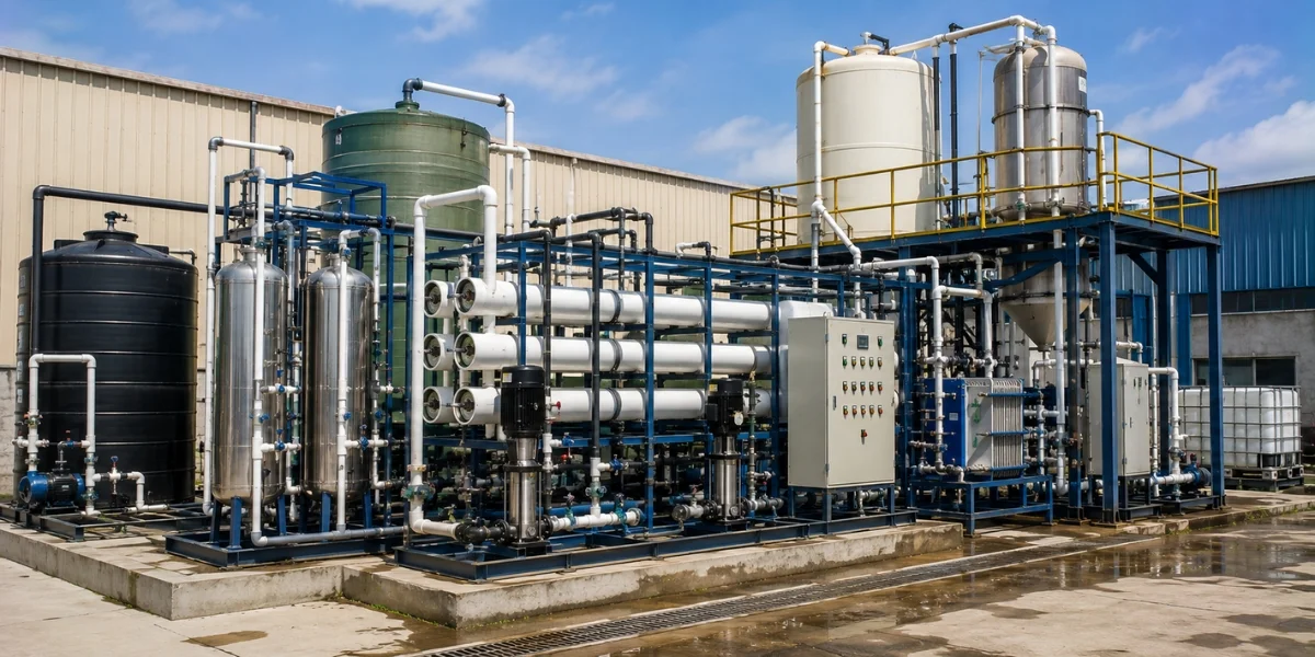 Zero Liquid Discharge (ZLD) Plant